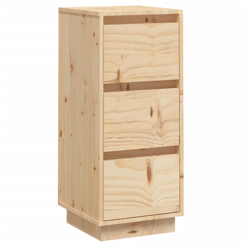 vidaXL Ντουλάπι 32 x 34 x 75 εκ. από Μασίφ Ξύλο Πεύκου