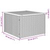 vidaXL Σετ Καναπέ Κήπου 11 pcs Μπεζ και Κρέμα 55 x 55 x 37 εκ