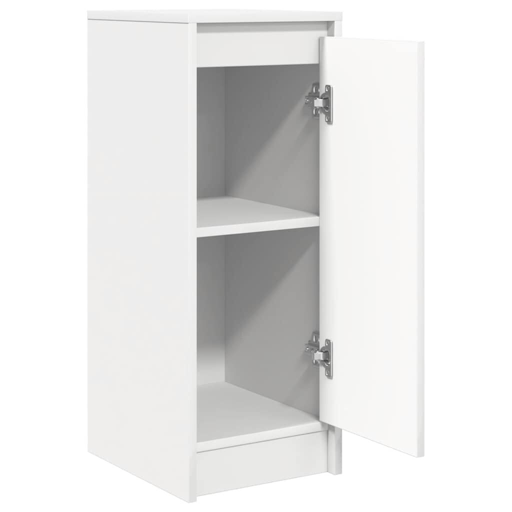 vidaXL Ντουλάπι Λευκή 29,5x34x76 εκ. από Επεξεργασμένο Ξύλο