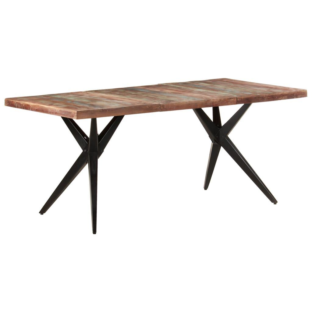 vidaXL Τραπεζαρία 180 x 90 x 76 εκ. από Μασίφ Ανακυκλωμένο Ξύλο