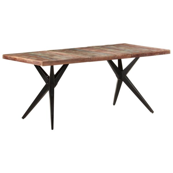 vidaXL Τραπεζαρία 180 x 90 x 76 εκ. από Μασίφ Ανακυκλωμένο Ξύλο