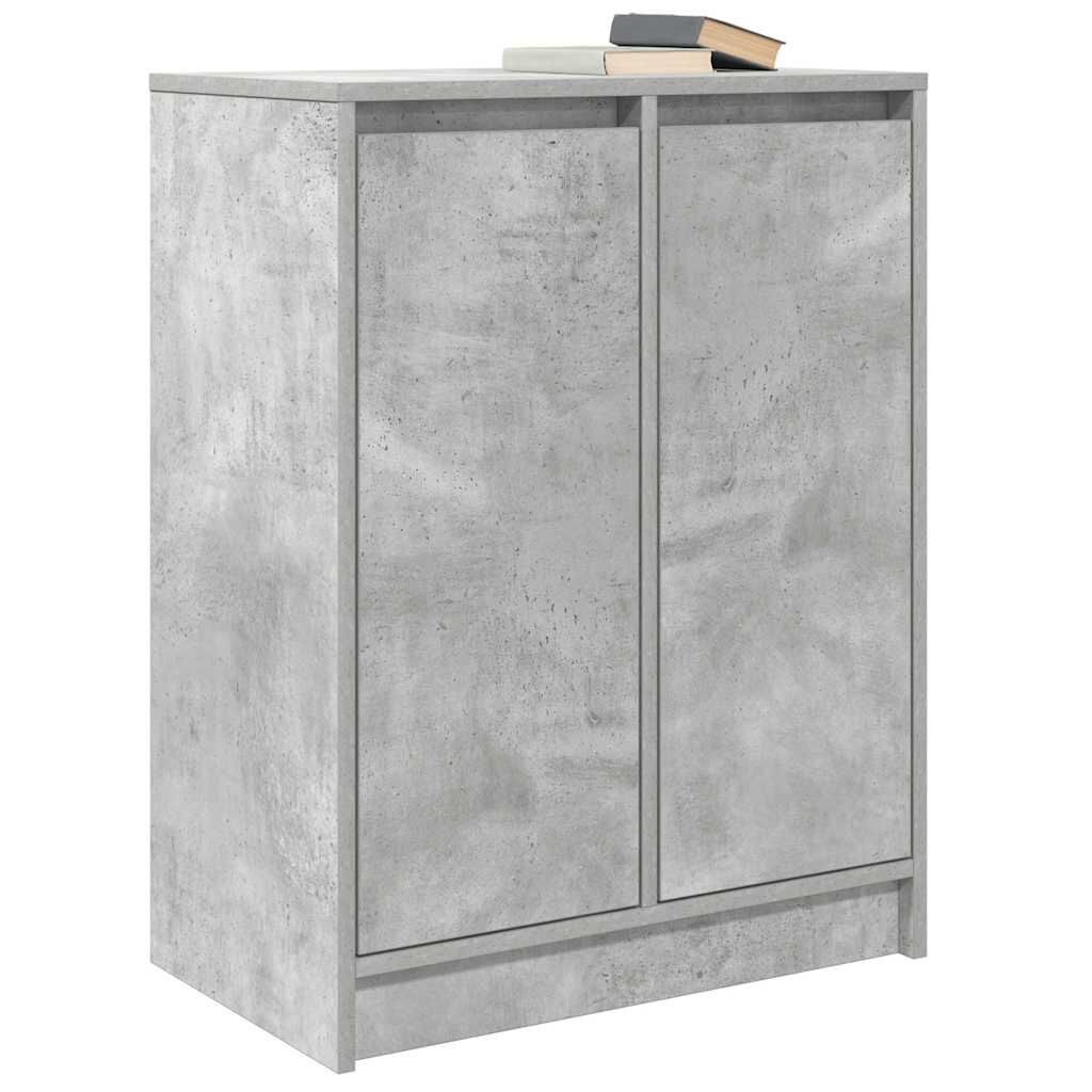 vidaXL Ντουλάπι Γκρι Σκυροδέματος 57x34x76 εκ. Επεξεργασμένο Ξύλο