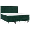 vidaXL &Kappa;&rho;&epsilon;&beta;ά&tau;&iota; Boxspring &mu;&epsilon; &Sigma;&tau;&rho;ώ&mu;&alpha; &Sigma;&kappa;&omicron;ύ&rho;&omicron; &Pi;&rho;ά&sigma;&iota;&nu;&omicron; 160x200&epsilon;&kappa;. &Beta;&epsilon;&lambda;&omicron;ύ&delta;&iota;&nu;&omicron;