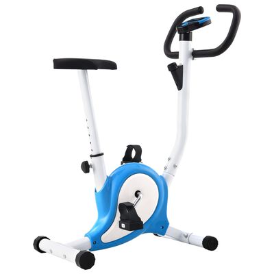 vidaXL Ποδήλατο Γυμναστικής με Αντίσταση Ιμάντα Μπλε