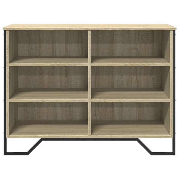 vidaXL Μπουφές Sonoma Δρυς 101x35,5x74,5 εκ. από Επεξεργασμένο Ξύλο