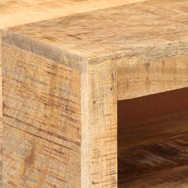 vidaXL Έπιπλο Τηλεόρασης 79 x 30 x 40 εκ. από Ακατέργαστο Ξύλο Μάνγκο