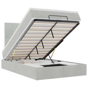 vidaXL &Omicron;&theta;&omega;&mu;&alpha;&nu;&iota;&kappa;ό &kappa;&rho;&epsilon;&beta;ά&tau;&iota; &mu;&epsilon; &sigma;&tau;&rho;ώ&mu;&alpha;&tau;&alpha; & LEDs &Alpha;&nu;&omicron;&iota;&chi;&tau;ό &gamma;&kappa;&rho;&iota; &Beta;&epsilon;&lambda;&omicron;ύ&delta;&omicron;