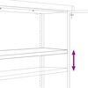 vidaXL Αρχειοθήκη Λευκή 90 x 40 x 180 εκ. Ατσάλινη