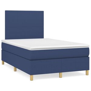 vidaXL &Kappa;&rho;&epsilon;&beta;ά&tau;&iota; Boxspring &mu;&epsilon; &Sigma;&tau;&rho;ώ&mu;&alpha; &Mu;&pi;&lambda;&epsilon; 120x200 &epsilon;&kappa;. &Upsilon;&phi;&alpha;&sigma;&mu;ά&tau;&iota;&nu;&omicron;