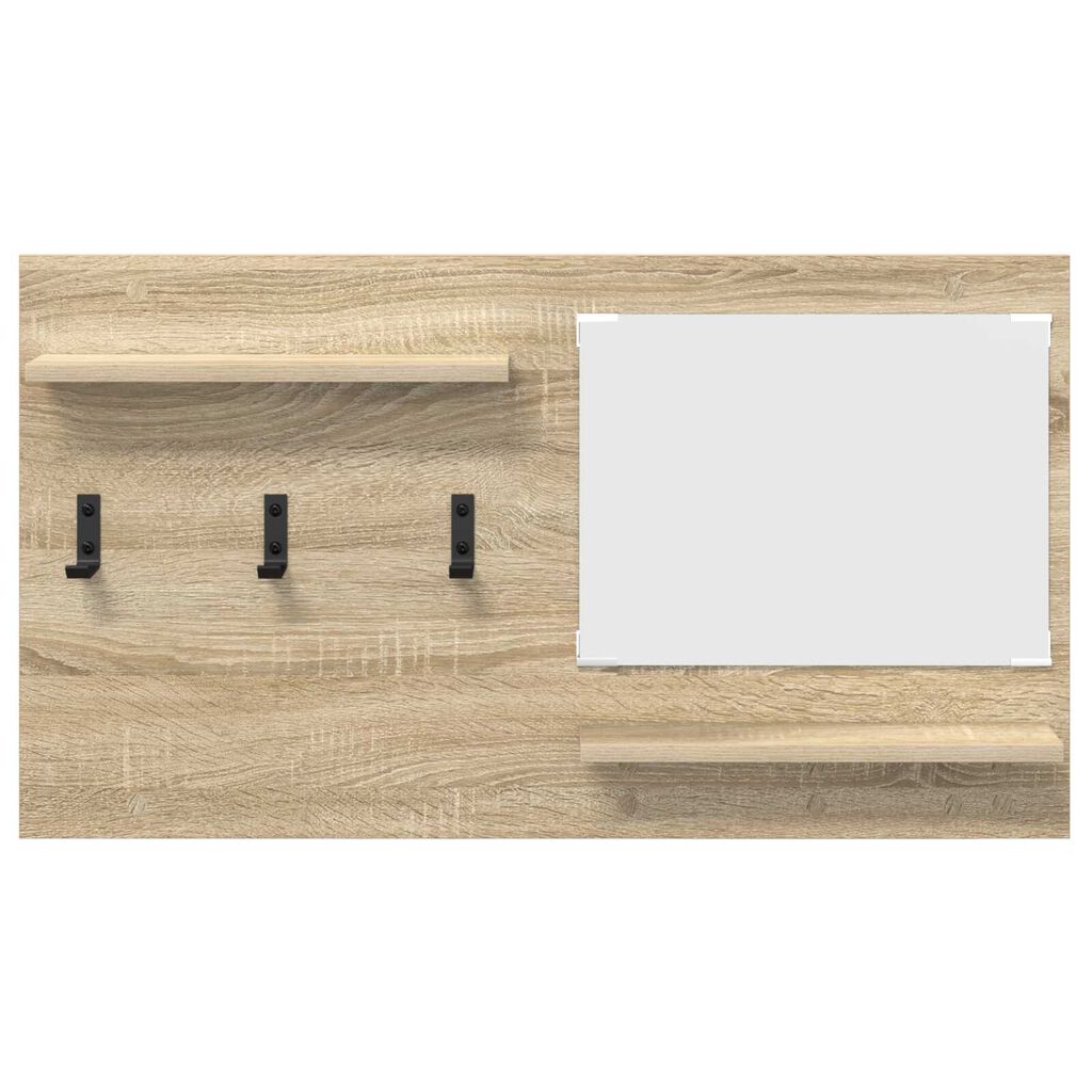 vidaXL Τοίχου Κρεμάστρα Sonoma Oak 90 x 10 x 50 εκ Επεξεργασμένο ξύλο