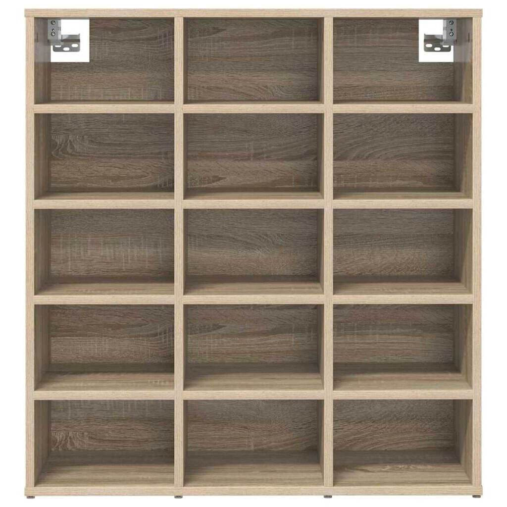 vidaXL Ντουλάπα Παπουτσιών με ράφι Sonoma Δρυς 77.5 x 30 x 83.5 εκ.