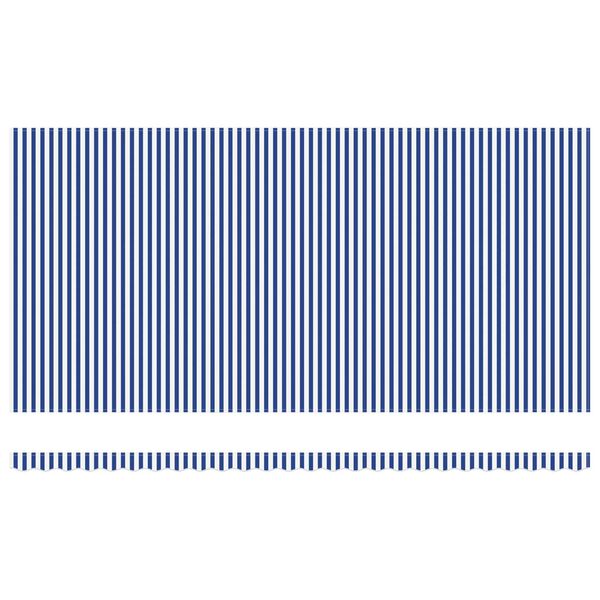 vidaXL Σκηνίτσα Αναδιπλούμενη with Μπλε και λευκό 6 x 3 m