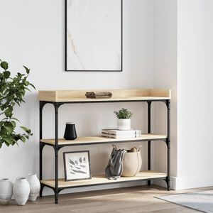 vidaXL &Tau;&rho;&alpha;&pi;έ&zeta;&iota; &Kappa;&omicron;&nu;&sigma;ό&lambda;&alpha; &mu;&epsilon; &Rho;ά&phi;&iota;&alpha; Sonoma &Delta;&rho;&upsilon;&sigmaf; 100 x 30 x 80 &epsilon;&kappa;.
