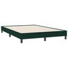 vidaXL &Kappa;&rho;&epsilon;&beta;ά&tau;&iota; Boxspring &mu;&epsilon; &Sigma;&tau;&rho;ώ&mu;&alpha; & LED &sigma;&kappa;&omicron;ύ&rho;&omicron; &pi;&rho;ά&sigma;&iota;&nu;&omicron; 160x220cm &Beta;&epsilon;&lambda;&omicron;ύ&delta;&iota;&nu;&omicron;