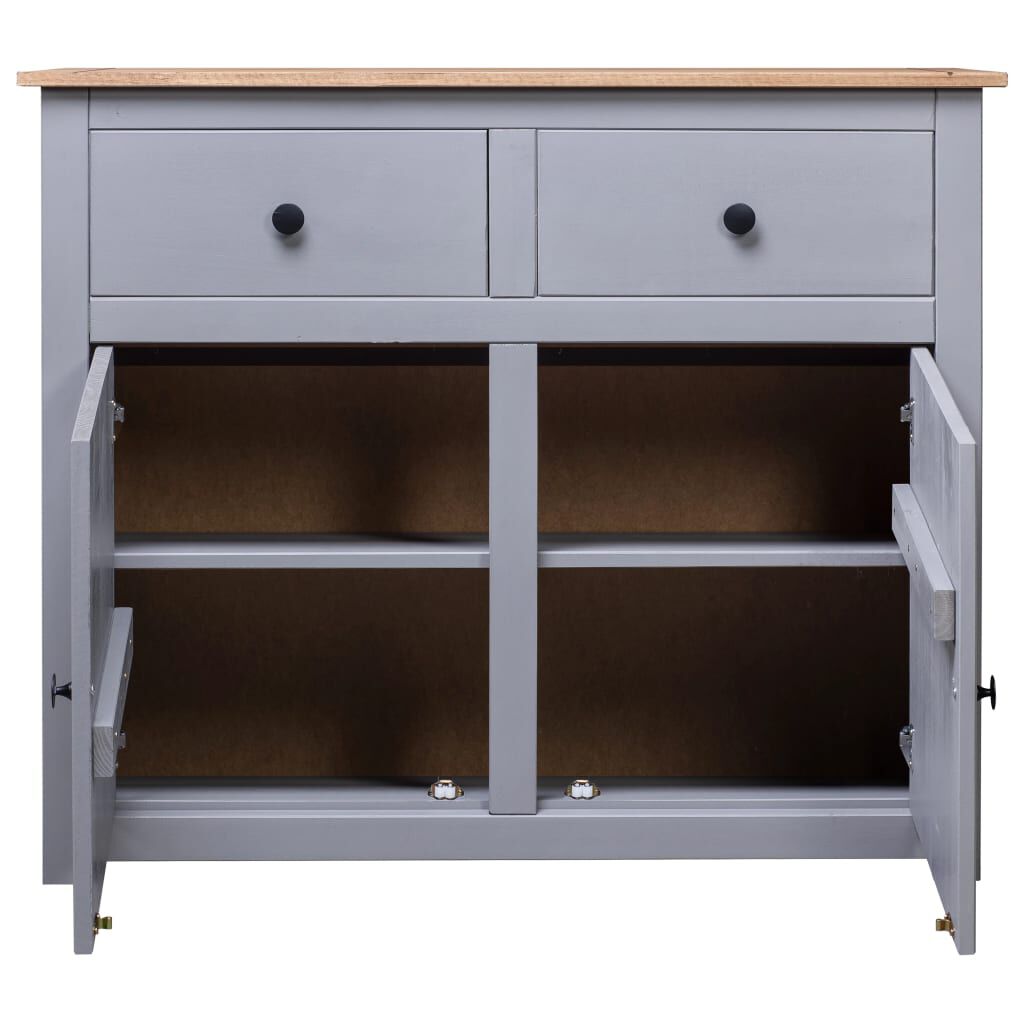 vidaXL Μπουφές 93 x 40 x 80 εκ. από Μασίφ Ξύλο Πεύκου Σειρά Panama