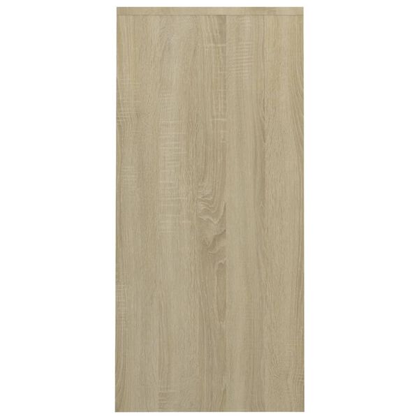 vidaXL Γραφείο Notebook Sonoma Oak 102,5 x 35 x 75 εκ. από Επεξ. Ξύλο