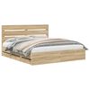 vidaXL &Sigma;&kappa;&epsilon;&lambda;&epsilon;&tau;ό&sigmaf; &Kappa;&rho;&epsilon;&beta;&alpha;&tau;&iota;&omicron;ύ &Delta;&rho;ύ&sigmaf; Sonoma 180 x 200 cm &Mu;&eta;&chi;&alpha;&nu;ή&mu;&alpha;&tau;&omicron;&sigmaf; &Xi;ύ&lambda;&omicron;