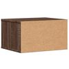 vidaXL Βάση Εκτυπωτή Καφέ Δρυς 40x32x22,5 εκ. από Επεξεργασμένο Ξύλο