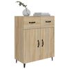 vidaXL Ντουλάπι Sonoma Δρυς 69,5 x 34 x 90 εκ. από Επεξεργασμένο Ξύλο