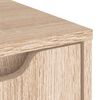 vidaXL Sideboard VISNES Δρυς Sonoma 60x40x73 cm Ξύλο μηχανής