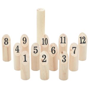 vidaXL &Sigma;&epsilon;&tau; &Pi;&alpha;&iota;&chi;&nu;&iota;&delta;&iota;&omicron;ύ Kubb 13 &Tau;&epsilon;&mu;. &mu;&epsilon; &Theta;ή&kappa;&eta; &Mu;&epsilon;&tau;&alpha;&phi;&omicron;&rho;ά&sigmaf; &Mu;&alpha;&sigma;ί&phi; &Xi;ύ&lambda;&omicron; &Pi;&epsilon;ύ&kappa;&omicron;&upsilon;