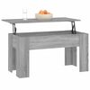 vidaXL Τραπεζάκι Σαλονιού Γκρι Sonoma 101x49x52 εκ. Επεξεργασμένο Ξύλο
