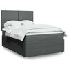 vidaXL &Kappa;&rho;&epsilon;&beta;ά&tau;&iota; Boxspring &mu;&epsilon; &Sigma;&tau;&rho;ώ&mu;&alpha; &Sigma;&kappa;&omicron;ύ&rho;&omicron; &Gamma;&kappa;&rho;&iota; 160x200 &epsilon;&kappa; &Upsilon;&phi;&alpha;&sigma;&mu;ά&tau;&iota;&nu;&omicron;