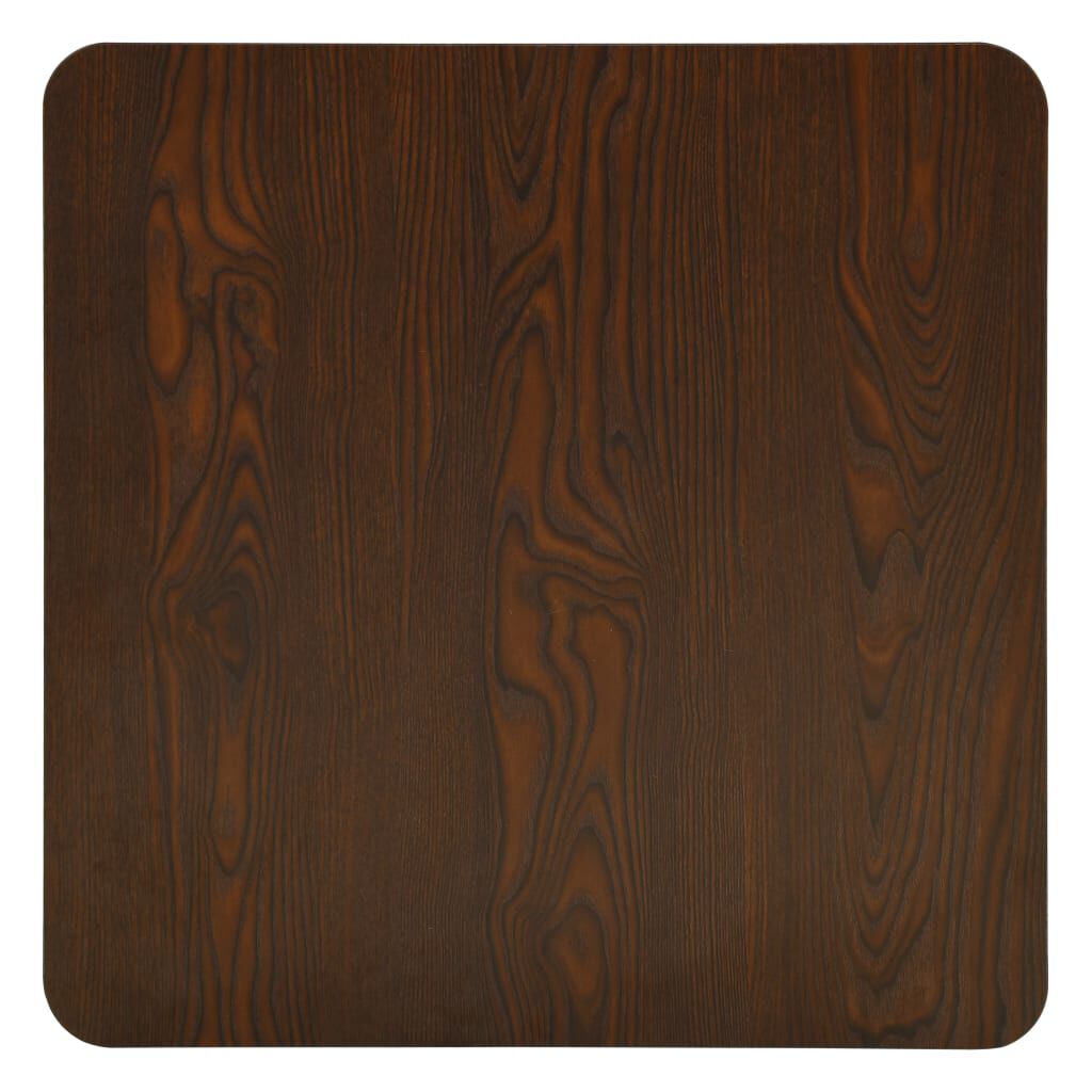 vidaXL Τραπέζι Bistro Σκούρο Σταχτί 70 x 70 x 107 εκ.
