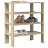 Ράφι παπουτσιών vidaXL Sonoma Oak 61x32x70 cm Κατασκευασμένο ξύλο