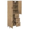 vidaXL Highboard &mu;&epsilon; &sigma;&upsilon;&rho;&tau;ά&rho;&iota; 2 pcs Artisan Oak &Sigma;ύ&nu;&theta;&epsilon;&tau;&omicron; &Xi;ύ&lambda;&omicron; &kappa;&alpha;&iota; &Gamma;&upsilon;&alpha;&lambda;ί