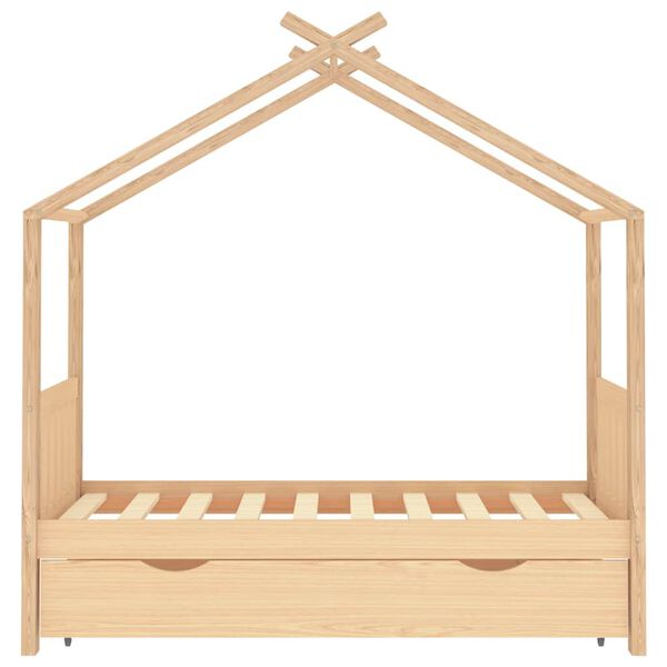 vidaXL &Pi;&lambda;&alpha;ί&sigma;&iota;&omicron; &Pi;&alpha;&iota;&delta;&iota;&kappa;&omicron;ύ &Kappa;&rho;&epsilon;&beta;&alpha;&tau;&iota;&omicron;ύ &mu;&epsilon; &sigma;&upsilon;&rho;&tau;ά&rho;&iota; &Xi;ύ&lambda;&omicron; &Pi;&epsilon;ύ&kappa;&omicron;&upsilon; 80x160 &epsilon;&kappa;.