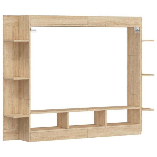 vidaXL Έπιπλο Τηλεόρασης Sonoma Δρυς 152x22x113 εκ. Επεξεργασμένο Ξύλο