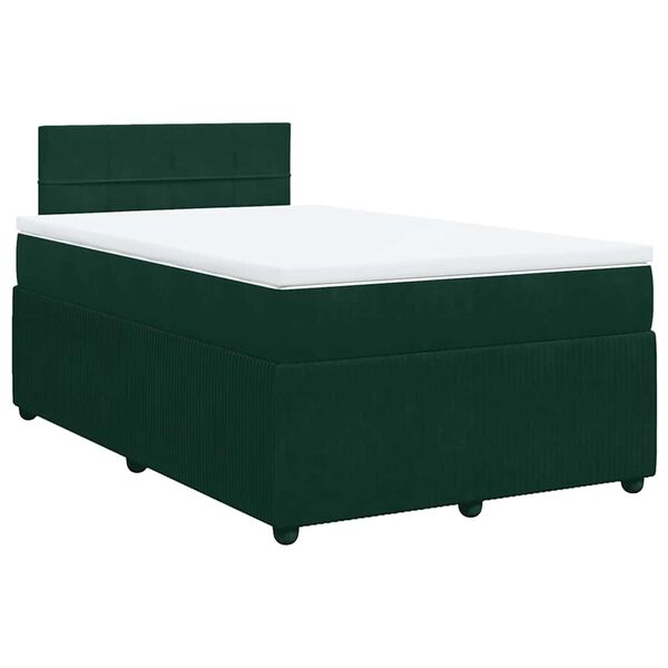 vidaXL &Kappa;&rho;&epsilon;&beta;ά&tau;&iota; Boxspring &mu;&epsilon; &Sigma;&tau;&rho;ώ&mu;&alpha; &Sigma;&kappa;&omicron;ύ&rho;&omicron; &Pi;&rho;ά&sigma;&iota;&nu;&omicron; 120x200&epsilon;&kappa;. &Beta;&epsilon;&lambda;&omicron;ύ&delta;&iota;&nu;&omicron;
