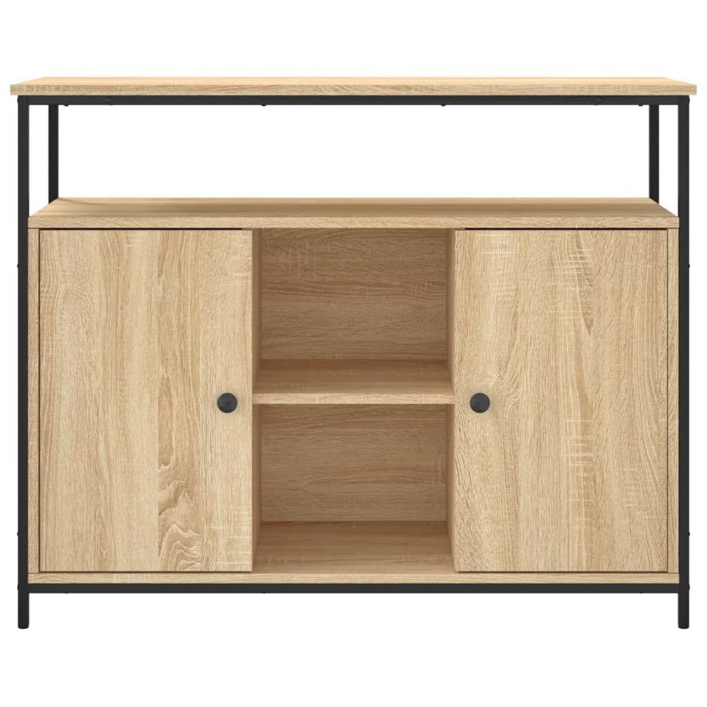 vidaXL Ντουλάπι Sonoma δρυς 100x35x80 εκ. Επεξεργασμένο Ξύλο
