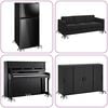 vidaXL Ρόλοι Επίπλων 4 τεμ. με Ανυψωτικό 17,5x16x7,5 εκ. Ατσάλι 1600 κιλά