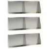vidaXL &Tau;&omicron;ί&chi;&omicron;&sigmaf; &Sigma;&tau;ή&rho;&iota;&xi;&eta;&sigmaf; 6 &tau;&mu;&chi;. 60 x 12 x 30 &epsilon;&kappa; &Alpha;&nu;&omicron;&xi;&epsilon;ί&delta;&omega;&tau;&omicron; &Alpha;&tau;&sigma;ά&lambda;&iota; &Alpha;&sigma;&eta;&mu;ί