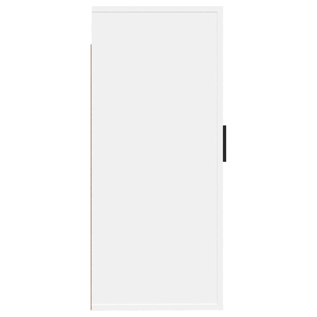 vidaXL Έπιπλο Τηλεόρασης Επιτοίχιο Λευκό 40x34,5x80 εκ.