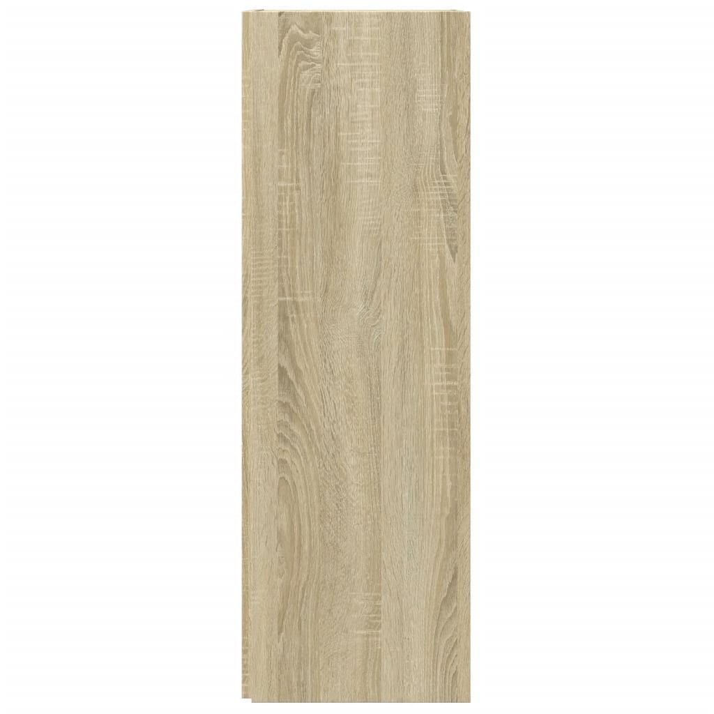 vidaXL Ντουλάπι Γωνιακό Sonoma Δρυς 33 x 33 x 100 εκ. από Επεξ. Ξύλο