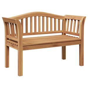 vidaXL &pi;&alpha;&gamma;&kappa;ά&kappa;&iota; &Kappa;&alpha;&phi;έ 120 x 53,5 x 85 &epsilon;&kappa; &Mu;&alpha;&sigma;ί&phi; &xi;ύ&lambda;&omicron; teak