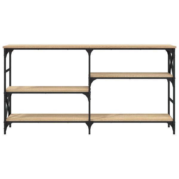 vidaXL Τραπέζι Κονσόλα Sonoma Δρυς 150 x 29 x 76,5 εκ. Επεξεργ. Ξύλο