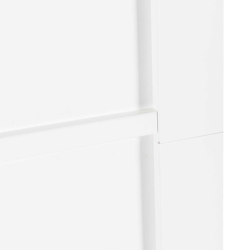 vidaXL Συρόμενη Πόρτα με Σετ Εξαρτημάτων Λευκή 61x198.5 εκ Συμπαγές Ξύλο Πεύκου