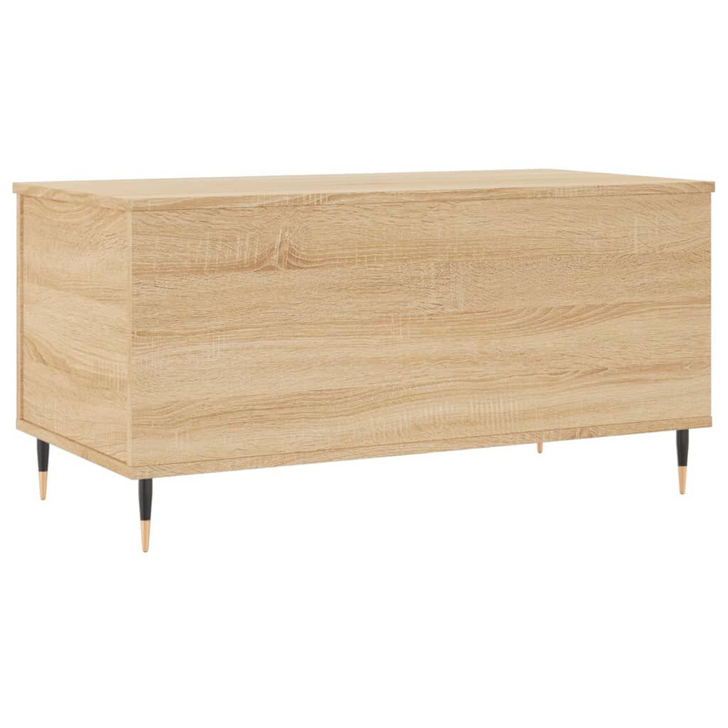 vidaXL Τραπεζάκι Σαλονιού Sonoma Δρυς 90x44,5x45εκ. Επεξεργασμένο Ξύλο