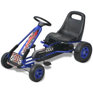 vidaXL Go Kart &mu;&epsilon; &Pi;&epsilon;&tau;ά&lambda;&iota;&alpha; &mu;&epsilon; &Rho;&upsilon;&theta;&mu;&iota;&zeta;ό&mu;&epsilon;&nu;&omicron; &Kappa;ά&theta;&iota;&sigma;&mu;&alpha; &Mu;&pi;&lambda;&epsilon;
