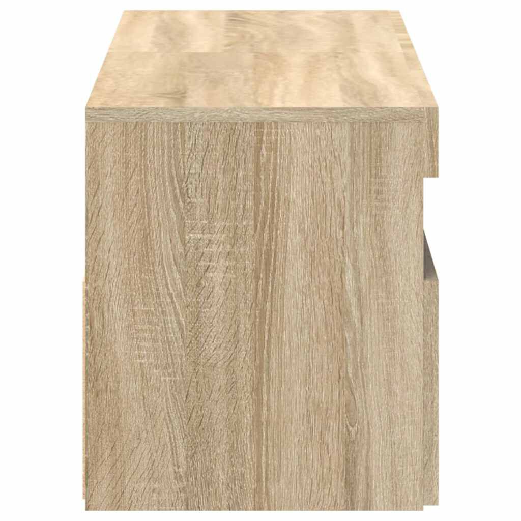 vidaXL Έπιπλα Τηλεόρασης με LED 2 τεμ. Sonoma Δρυς 60 x 35 x 40 εκ.