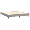 vidaXL &Kappa;&rho;&epsilon;&beta;ά&tau;&iota; Boxspring &mu;&epsilon; &Sigma;&tau;&rho;ώ&mu;&alpha; &Alpha;&nu;&omicron;&iota;&chi;&tau;ό &Gamma;&kappa;&rho;&iota; 160x200 &epsilon;&kappa;. &Beta;&epsilon;&lambda;&omicron;ύ&delta;&iota;&nu;&omicron;