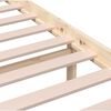 vidaXL Πλαίσιο Κρεβατιού 150 x 200 εκ. Μασίφ Ξύλο King Size