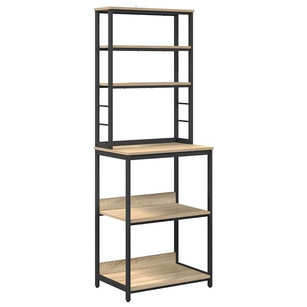 vidaXL &Rho;ά&phi;&iota; &Kappa;&omicron;&upsilon;&zeta;ί&nu;&alpha;&sigmaf; &Delta;&rho;ύ&sigmaf; Sonoma 60 x 40 x 168 &epsilon;&kappa; &Epsilon;&pi;&epsilon;&xi;&epsilon;&rho;&gamma;&alpha;&sigma;&mu;έ&nu;&omicron; &xi;ύ&lambda;&omicron;