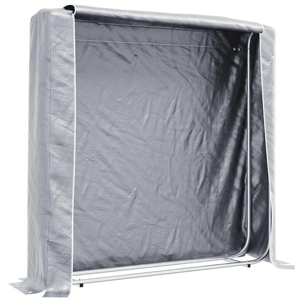 vidaXL &Rho;ά&phi;&iota; &gamma;&iota;&alpha; &kappa;&alpha;&upsilon;&sigma;ό&xi;&upsilon;&lambda;&alpha; &mu;&epsilon; &kappa;ά&lambda;&upsilon;&mu;&mu;&alpha; &beta;&rho;&omicron;&chi;ή&sigmaf; 150x25x150 cm