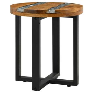 vidaXL &Tau;&rho;&alpha;&pi;&epsilon;&zeta;ά&kappa;&iota; &sigma;&alpha;&lambda;&omicron;&nu;&iota;&omicron;ύ &Kappa;&alpha;&phi;έ 40 x 40 x 45 cm &Sigma;&tau;&epsilon;&rho;&epsilon;ό &Xi;ύ&lambda;&omicron; &Tau;ί&kappa;