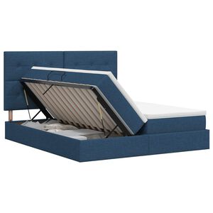 vidaXL &Kappa;&rho;&epsilon;&beta;ά&tau;&iota; &Alpha;&pi;&omicron;&theta;ή&kappa;&eta;&sigmaf; &mu;&epsilon; &kappa;&epsilon;&phi;&alpha;&lambda;ά&rho;&iota; &Mu;&pi;&lambda;&epsilon; 200 x 200 cm Ύ&phi;&alpha;&sigma;&mu;&alpha;
